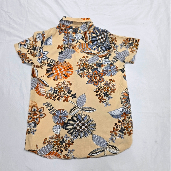 Denim & Flower Hawaiian Button-Up Kids Shirts [69] - Picture 11 of 14